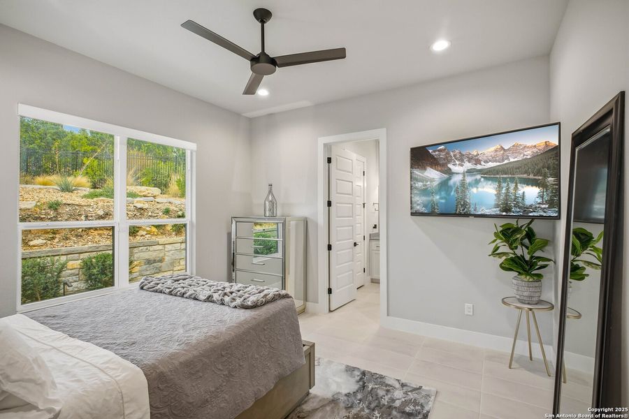 Furnished interior view inside a new home in , San Antonio (Image 17).
