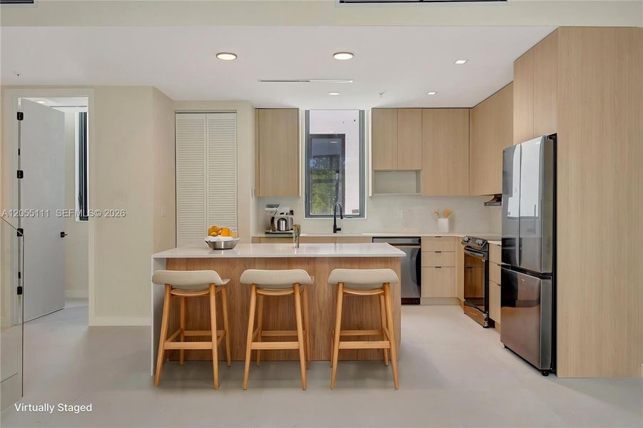 Furnished interior view inside a new home in , Miami (Image 9). Furnished interior view inside a new home in , Miami (Image 9).