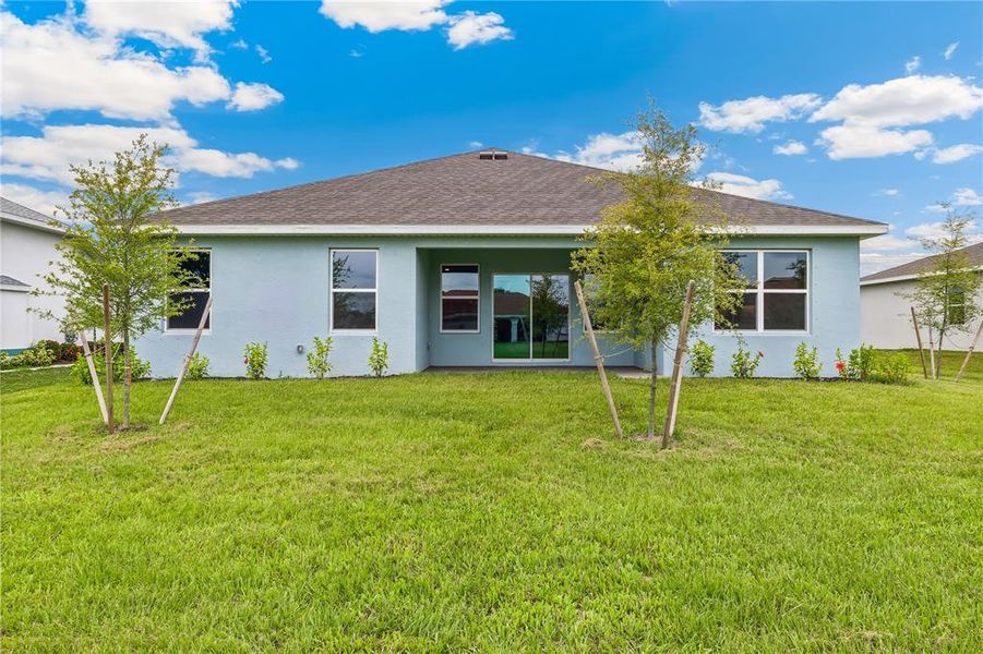 Exterior details and patio area of a home in Burnt Store Village, Punta Gorda (Image 3).