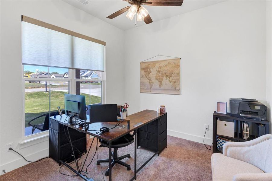 Furnished interior view inside a new home in , Tolar (Image 18).