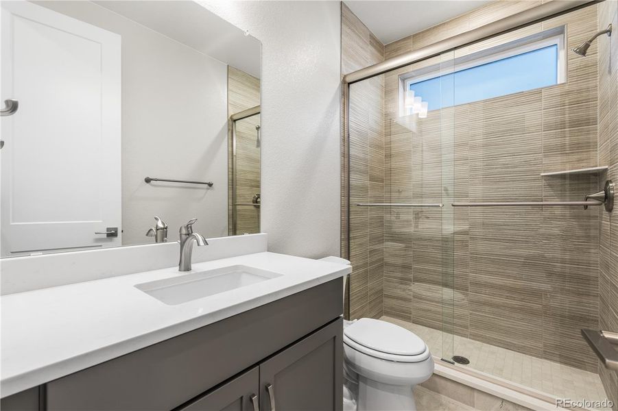 Furnished interior view inside a new home in Stargaze at Solstice, Littleton (Image 19).