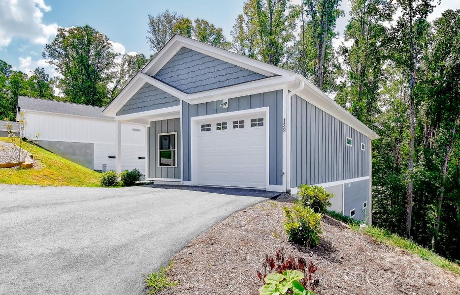 Front exterior of a new home in , Asheville, NC, highlighting curb appeal (Image 16). Front exterior of a new home in , Asheville, NC, highlighting curb appeal (Image 16).