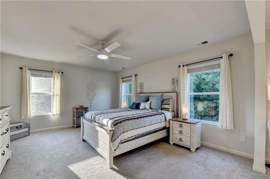 Furnished interior view inside a new home in , Braselton (Image 7).