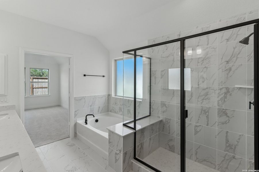 Furnished interior view inside a new home in Nopal Valley, San Antonio (Image 8).