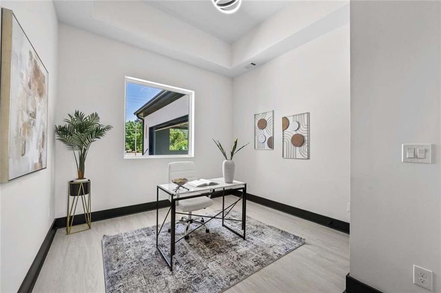 Furnished interior view inside a new home in , Lithonia (Image 7). Furnished interior view inside a new home in , Lithonia (Image 7).