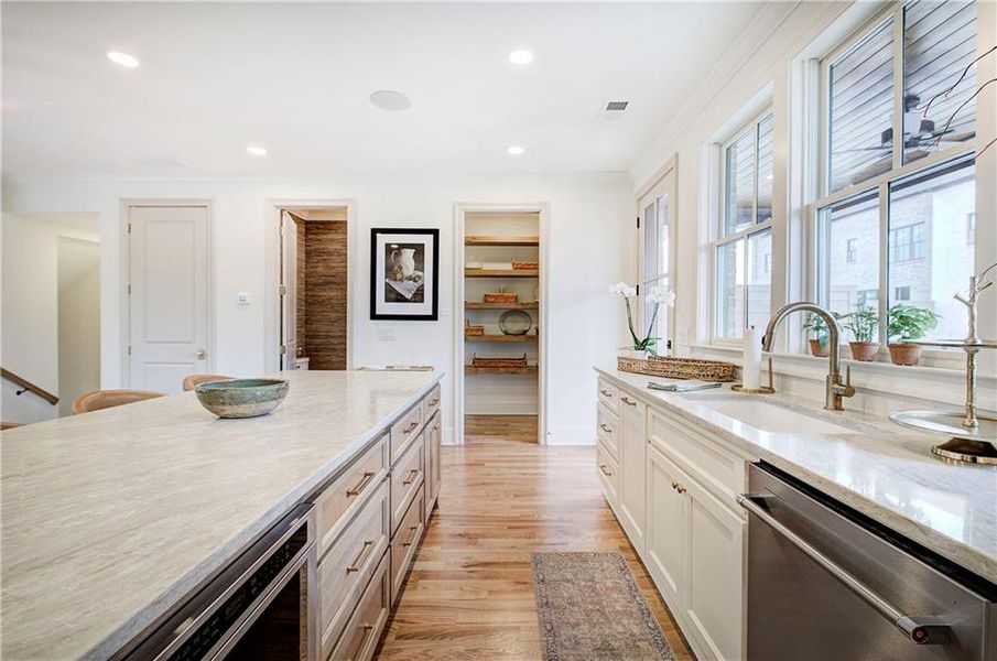 Furnished interior view inside a new home in , Cartersville (Image 9).