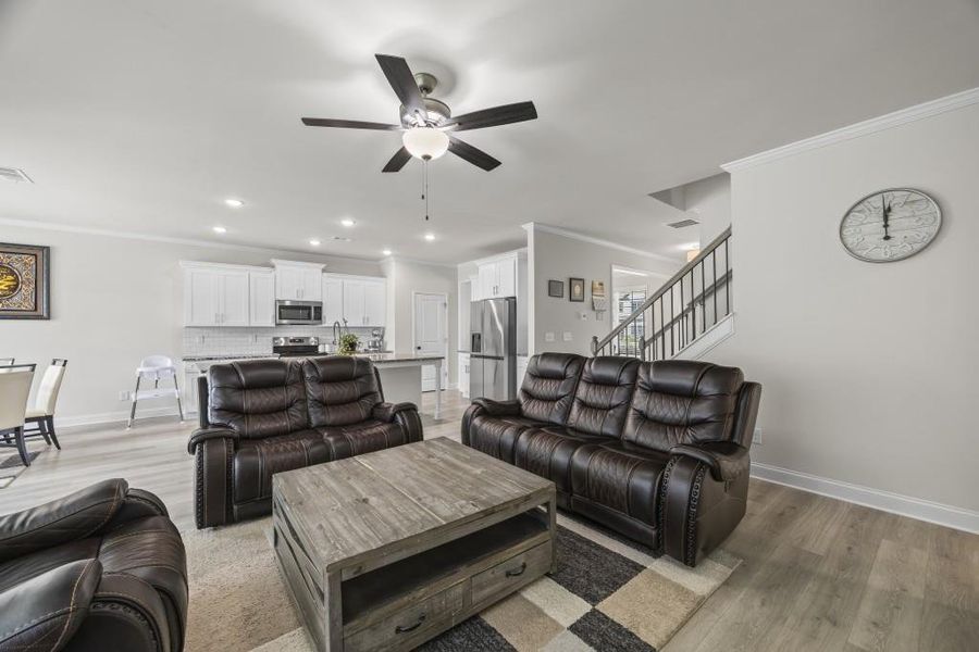 Furnished interior view inside a new home in , Winder (Image 47).