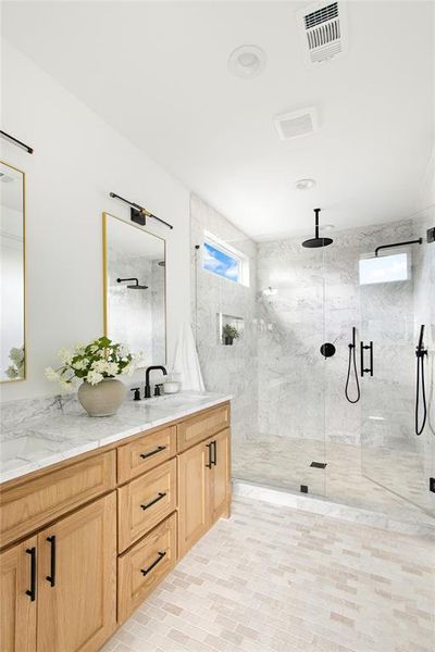 Furnished interior view inside a new home in , Dallas (Image 26).