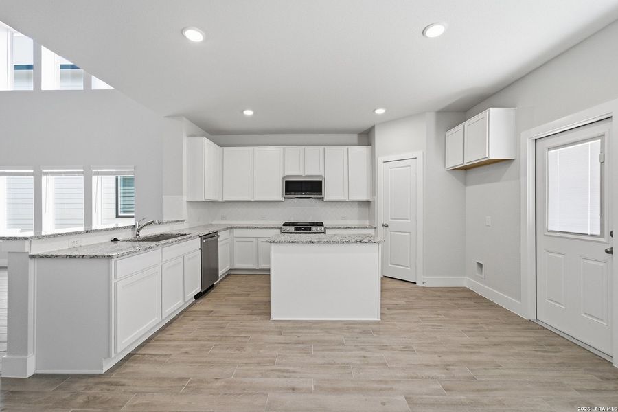 Furnished interior view inside a new home in Morgan Meadows, San Antonio (Image 15).