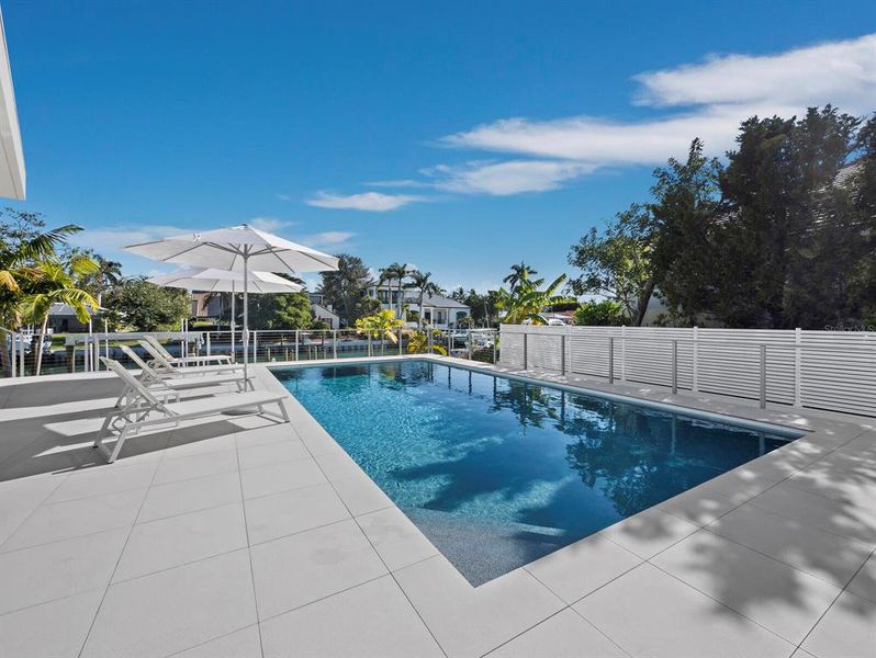 Exterior details and patio area of a home in , Sarasota (Image 27). Exterior details and patio area of a home in , Sarasota (Image 27).