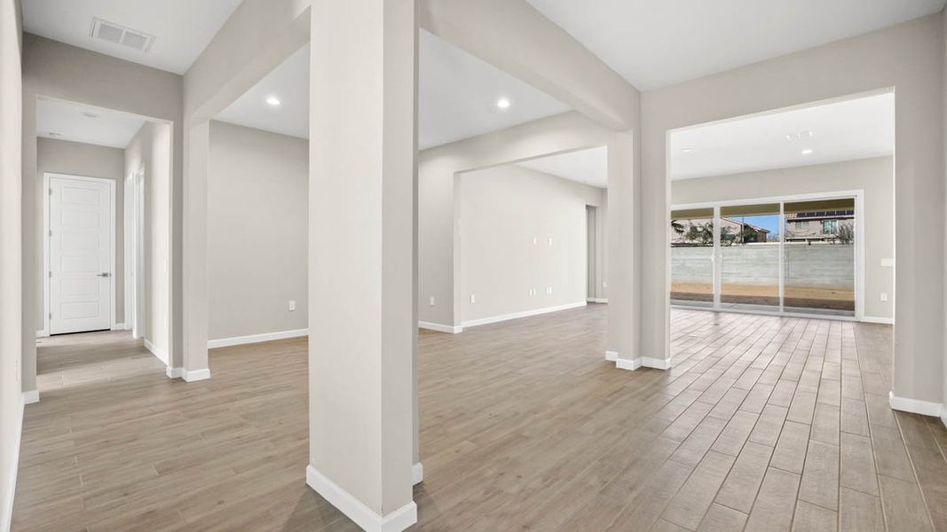 Spacious, unfurnished interior of a new home in Zanjero Pass, Waddell (Image 20).