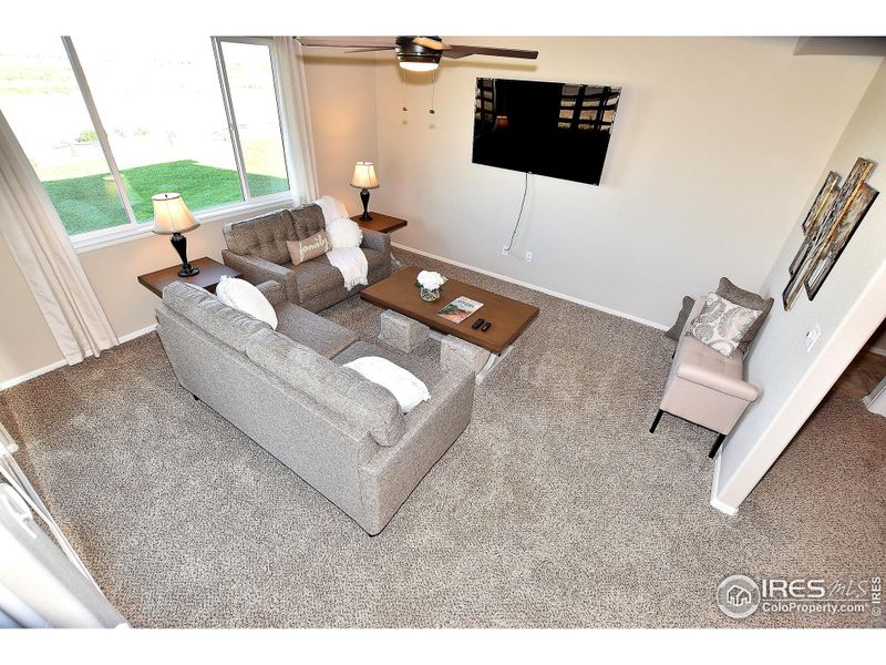 Furnished interior view inside a new home in Southridge, Johnstown (Image 29).