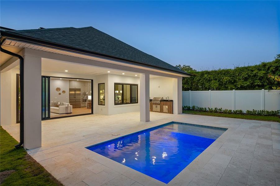Exterior details and patio area of a home in , Winter Park (Image 3).