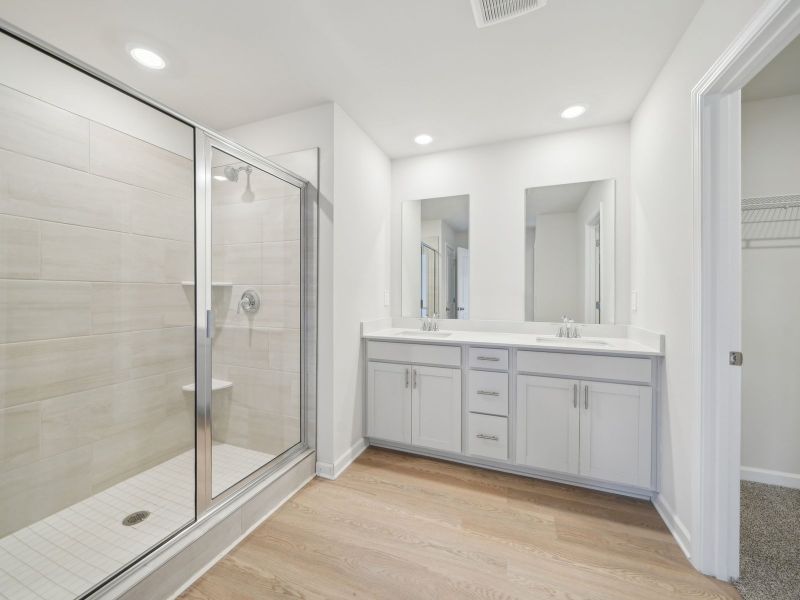 Furnished interior view inside a new home in Hawthorne Station, College Park (Image 8).