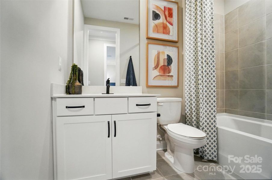 Representation only of hall bath