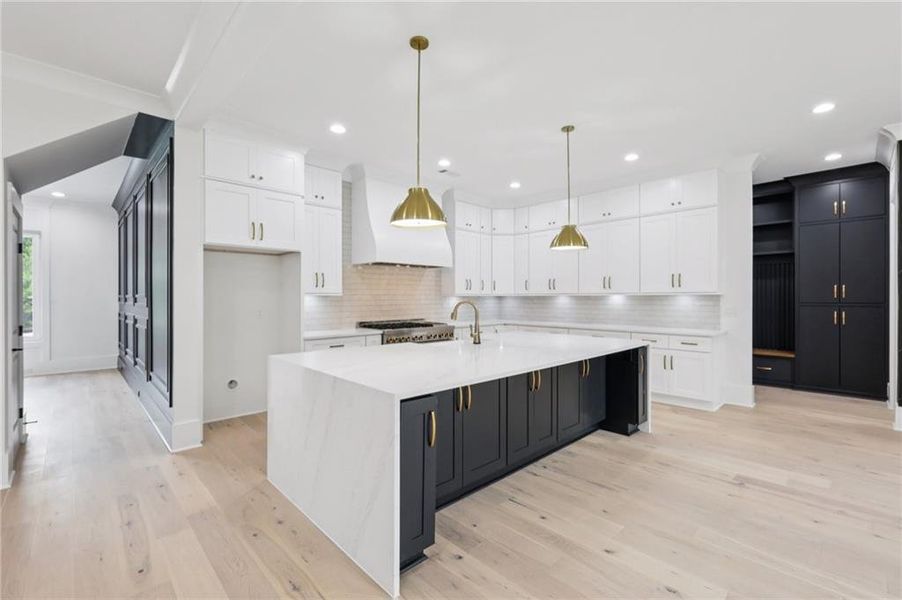 Furnished interior view inside a new home in , Buford (Image 3).