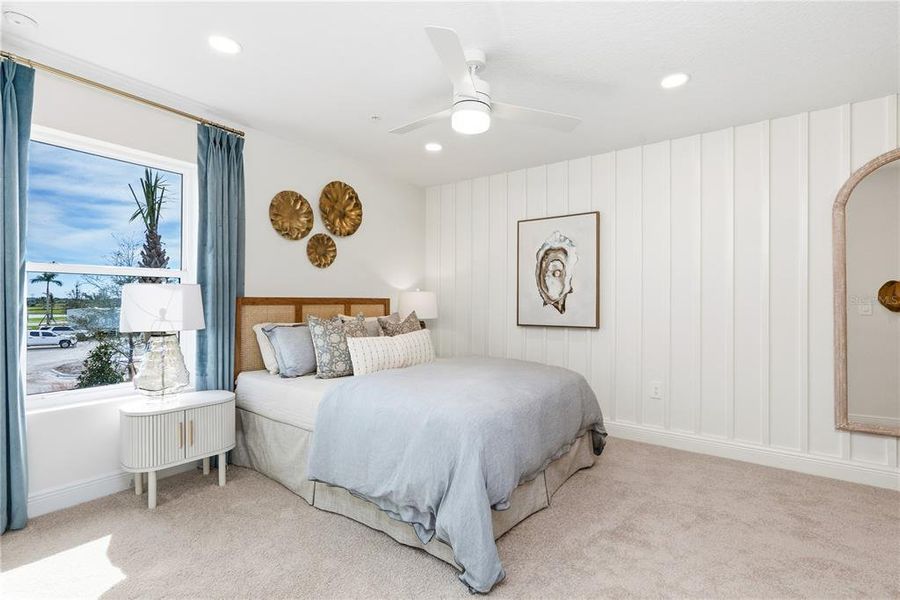 Furnished interior view inside a new home in Palmera at Wellen Park, North Port (Image 13).