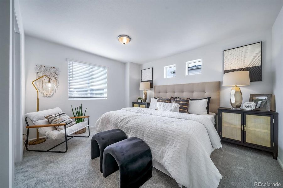 Furnished interior view inside a new home in , Commerce City (Image 14).