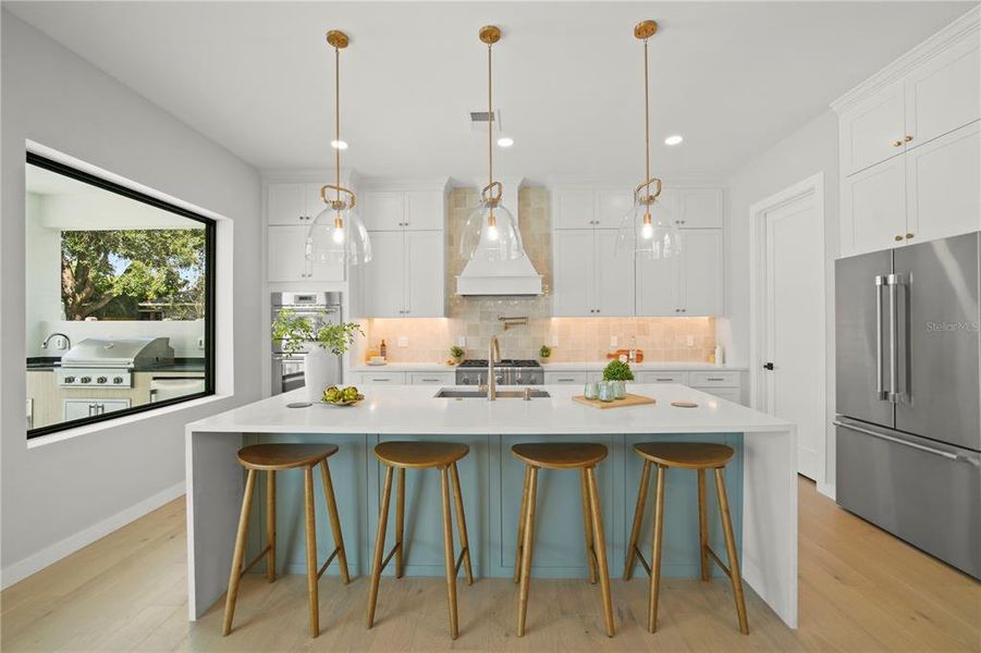 Furnished interior view inside a new home in , Orlando (Image 29).