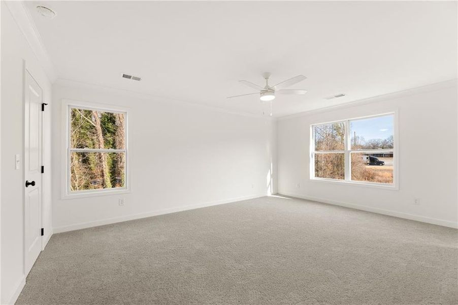 Spacious, unfurnished interior of a new home in River Walk Place, Lawrenceville (Image 19).