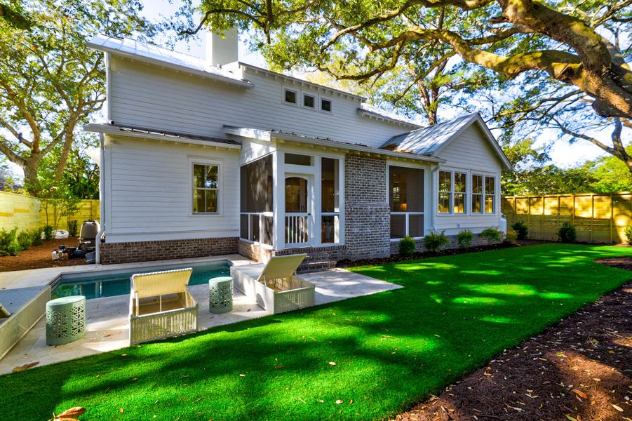 Exterior details and patio area of a home in , Mount Pleasant (Image 29).