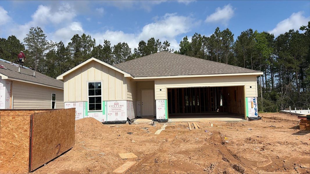 In-progress construction of a new home in Magnolia Springs, Montgomery, TX (Image 19). In-progress construction of a new home in Magnolia Springs, Montgomery, TX (Image 19).