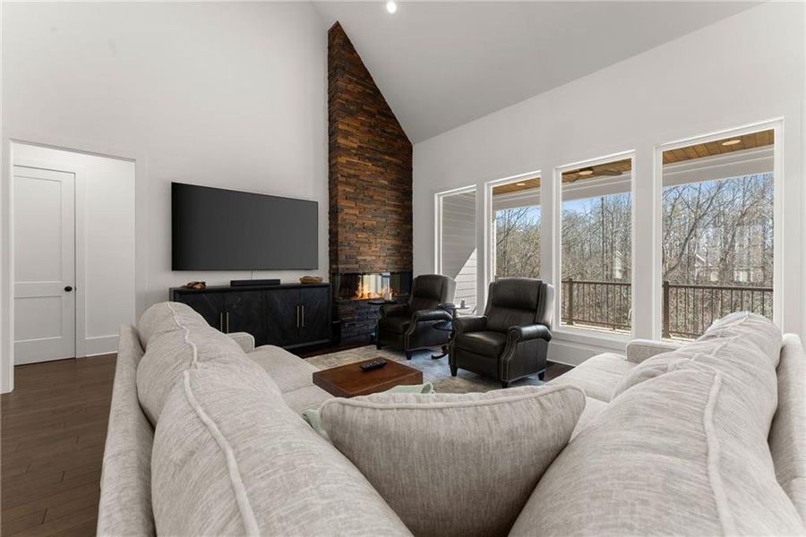 Furnished interior view inside a new home in , Cleveland (Image 12).