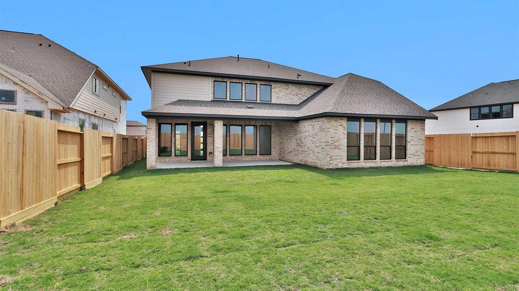 Exterior details and patio area of a home in Candela, Richmond (Image 4).