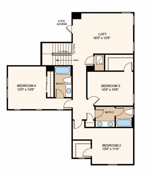 2D floor plan layout of this home in Center Lake Ranch Community Group Page, St. Cloud, FL (Image 5). 2D floor plan layout of this home in Center Lake Ranch Community Group Page, St. Cloud, FL (Image 5).