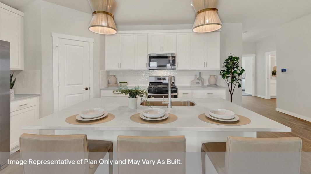 Furnished interior view inside a new home in Mayfair, New Braunfels (Image 9).