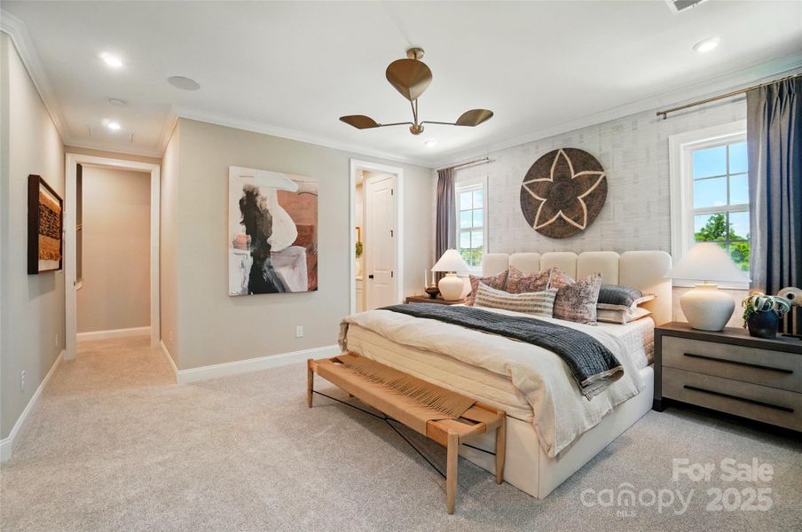 Representation only of Primary Suite