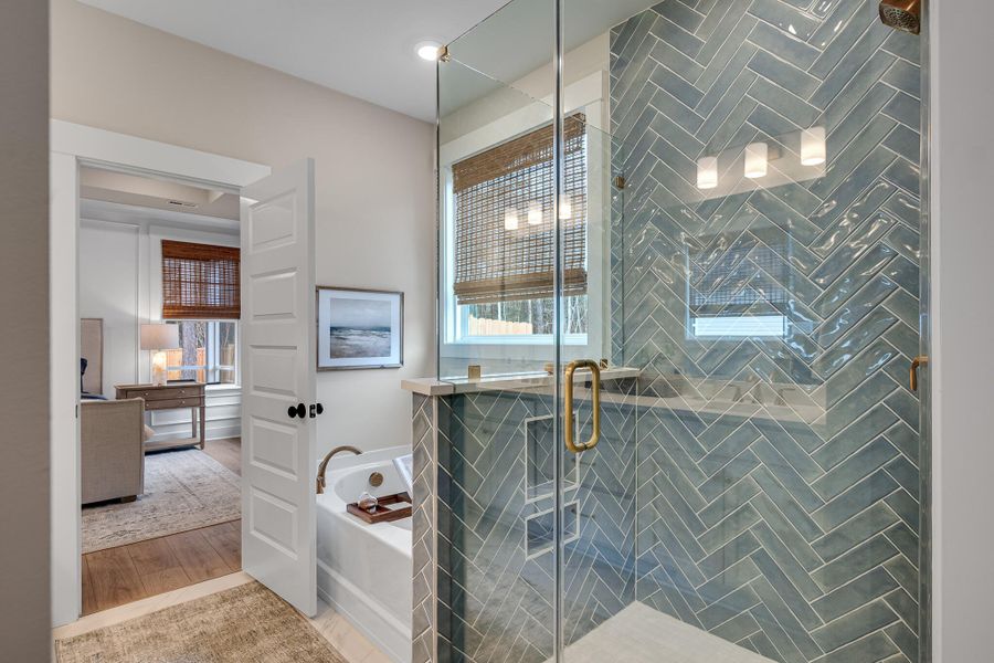 Furnished interior view inside a new home in Creek Pointe, Moncks Corner (Image 14).