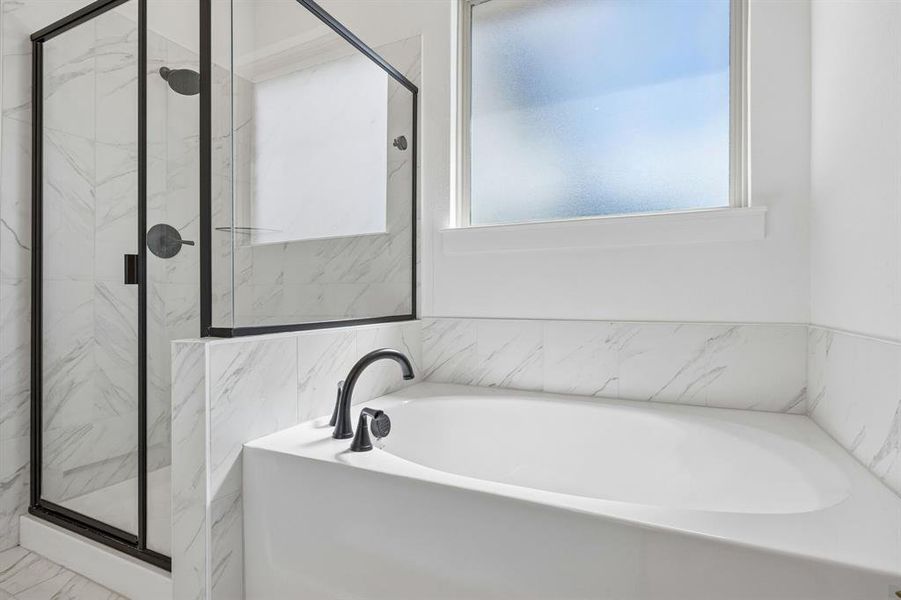 Furnished interior view inside a new home in , Little Elm (Image 17).