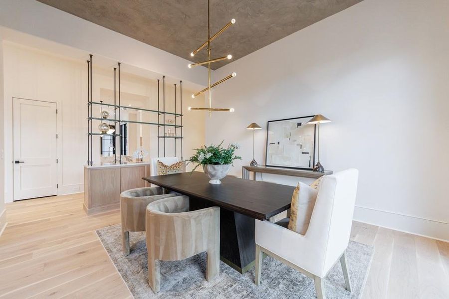 Furnished interior view inside a new home in , Atlanta (Image 11). Furnished interior view inside a new home in , Atlanta (Image 11).