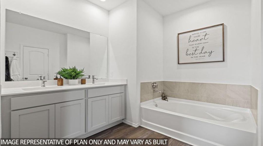 Furnished interior view inside a new home in Porters Mill, New Caney (Image 5). Furnished interior view inside a new home in Porters Mill, New Caney (Image 5).