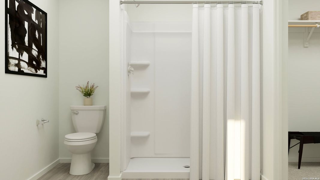 Furnished interior view inside a new home in Kings Landing, Corpus Christi (Image 9).