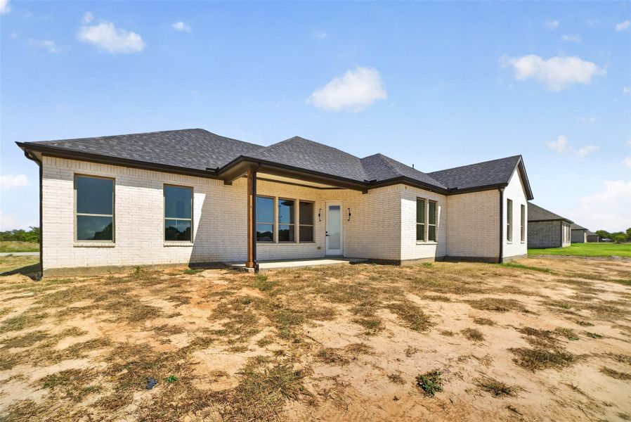 Exterior details and patio area of a home in , Lone Oak (Image 3). Exterior details and patio area of a home in , Lone Oak (Image 3).