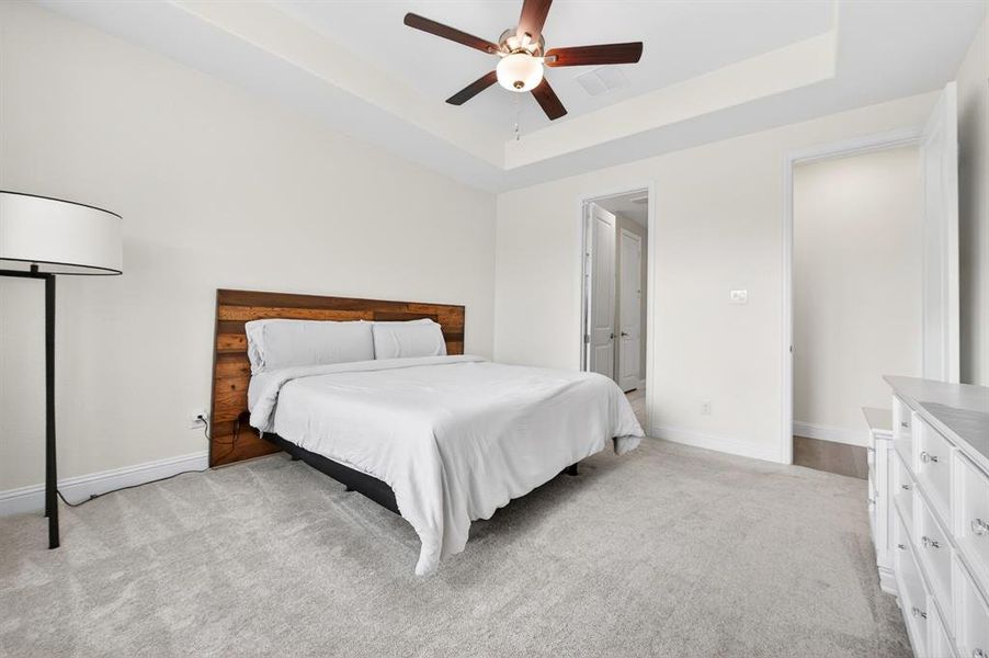 Furnished interior view inside a new home in South Oak, Lakewood Village (Image 14).