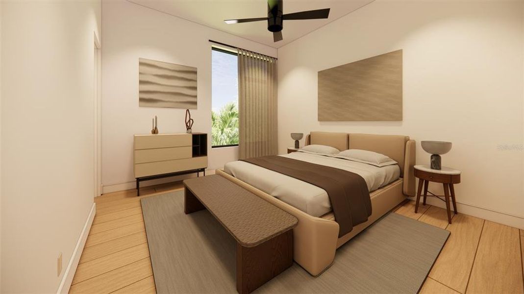 Furnished interior view inside a new home in , Tampa (Image 16). Furnished interior view inside a new home in , Tampa (Image 16).