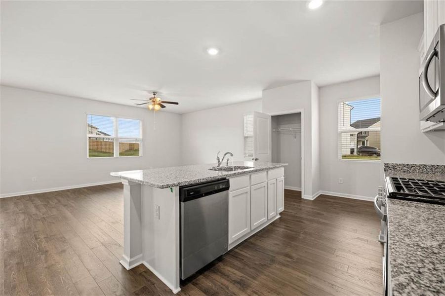 Furnished interior view inside a new home in Shoal Creek, Hampton (Image 8).