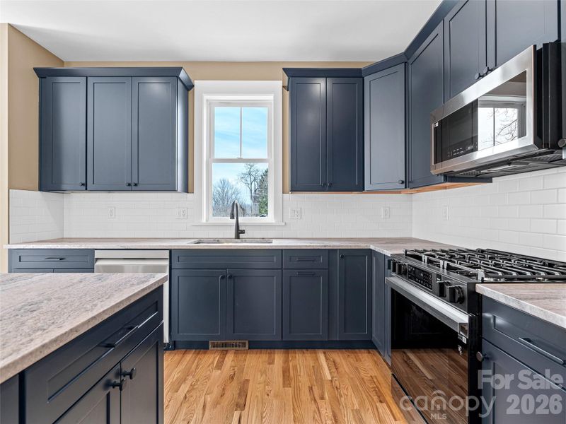 Furnished interior view inside a new home in , Asheville (Image 8).