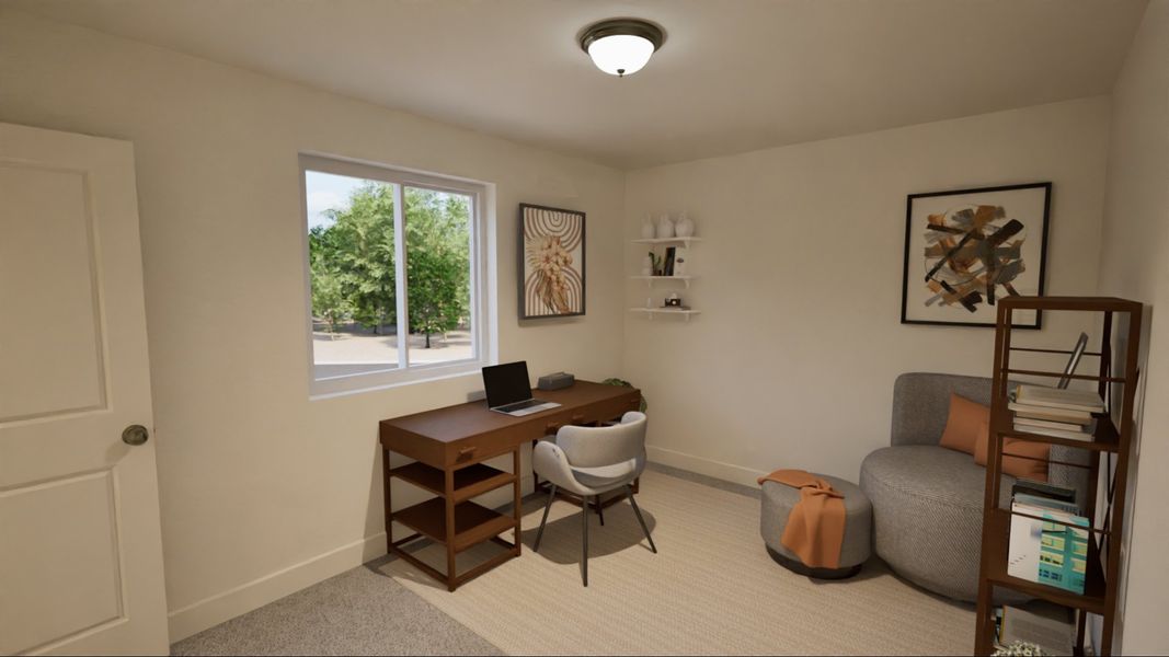 Furnished interior view inside a new home in Muegge Farms, Bennett (Image 9). Furnished interior view inside a new home in Muegge Farms, Bennett (Image 9).