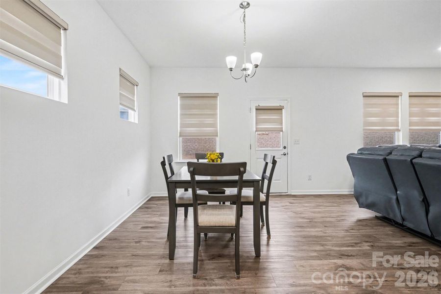Furnished interior view inside a new home in , Charlotte (Image 11).
