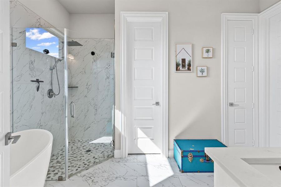 Furnished interior view inside a new home in , Leonard (Image 4).