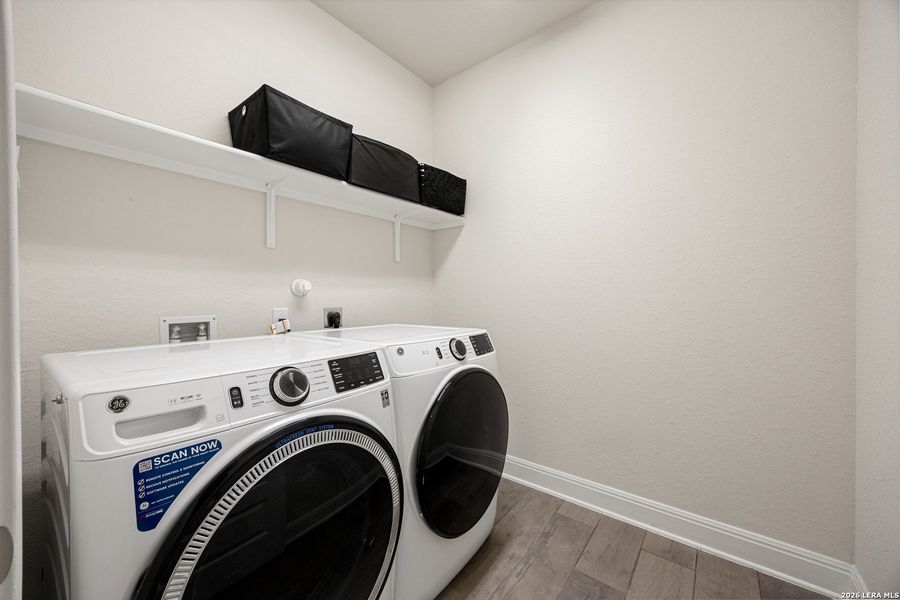 Close-up of interior finishes inside a home in Riverstone at Westpointe, San Antonio (Image 21).