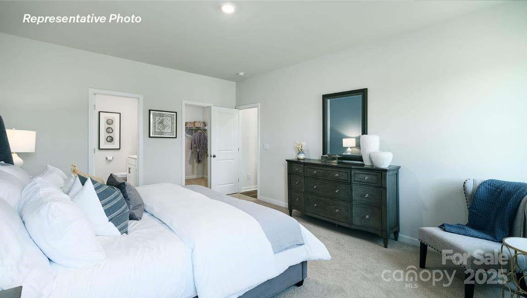 Furnished interior view inside a new home in Sonoma Hills, Charlotte (Image 22).