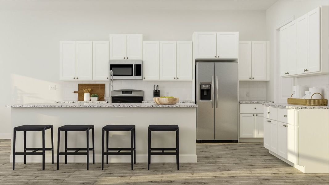 Magnolia plan kitchen