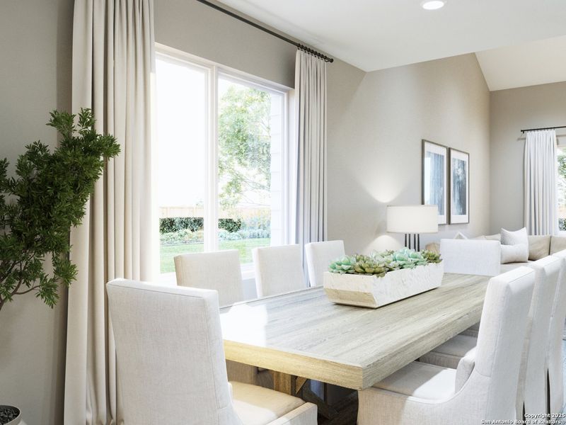 Furnished interior view inside a new home in Abbott Place, St. Hedwig (Image 27).