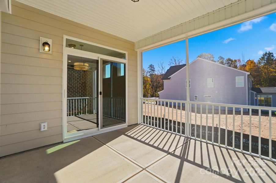 Exterior details and patio area of a home in Summerlin, Mooresville (Image 19).