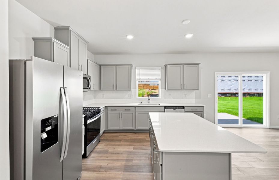 Furnished interior view inside a new home in Westford, Sanford (Image 10).